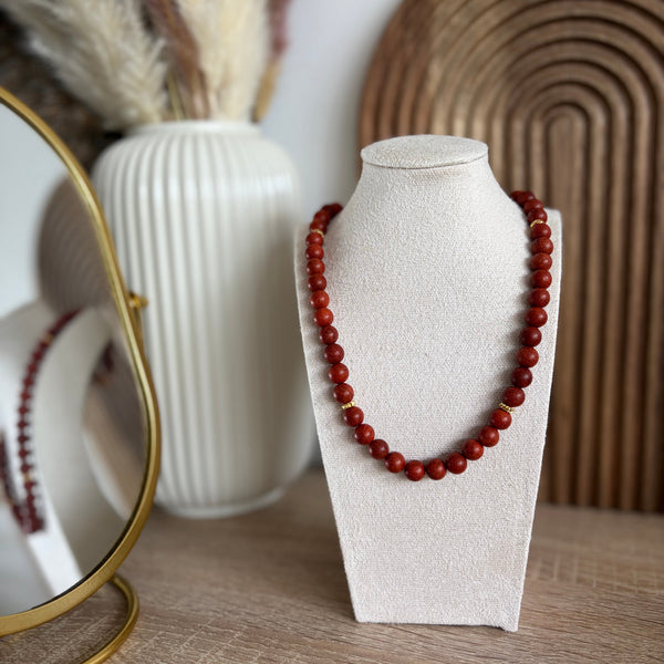 Collier - Aurore Rouge