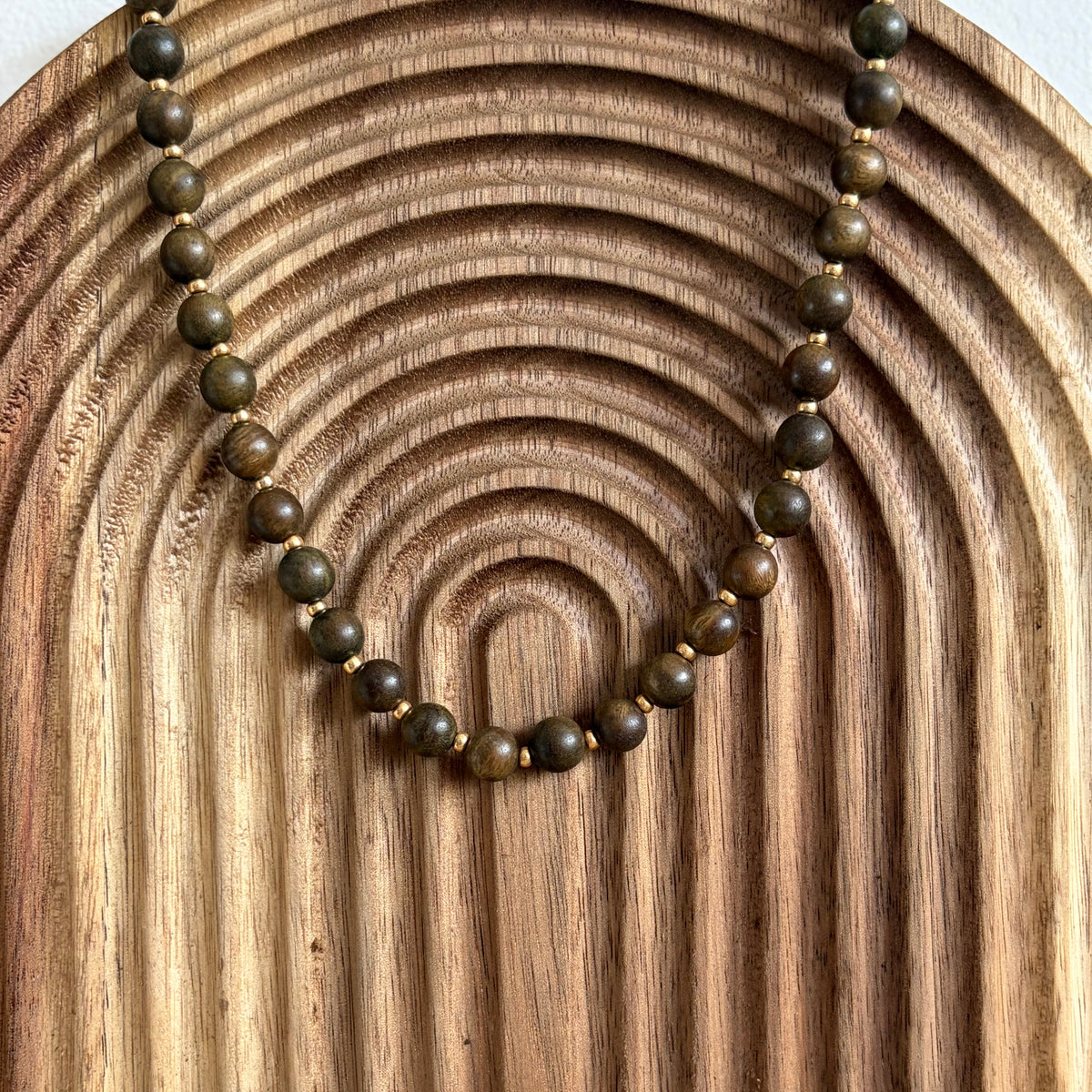 Collier - Aurore Marron