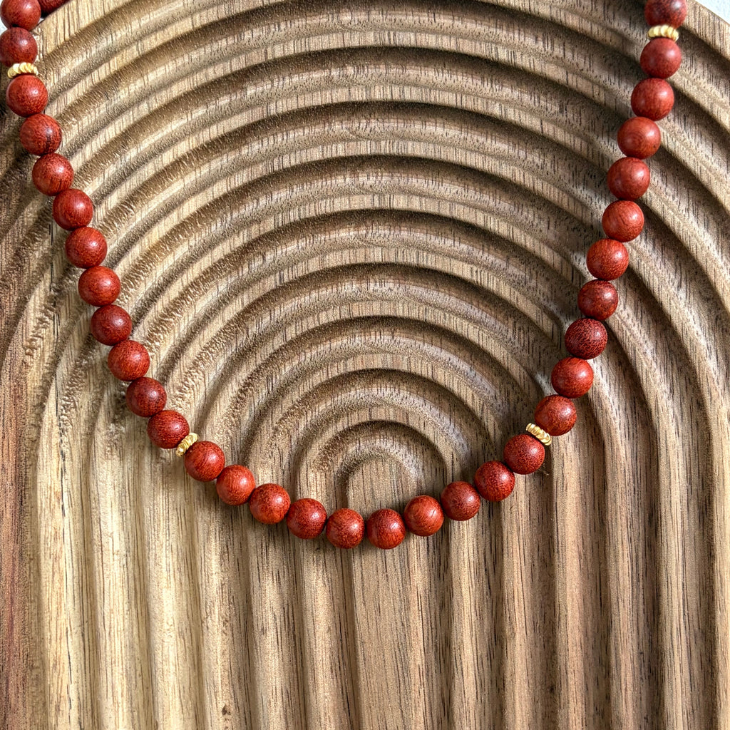 Collier - Aurore Rouge