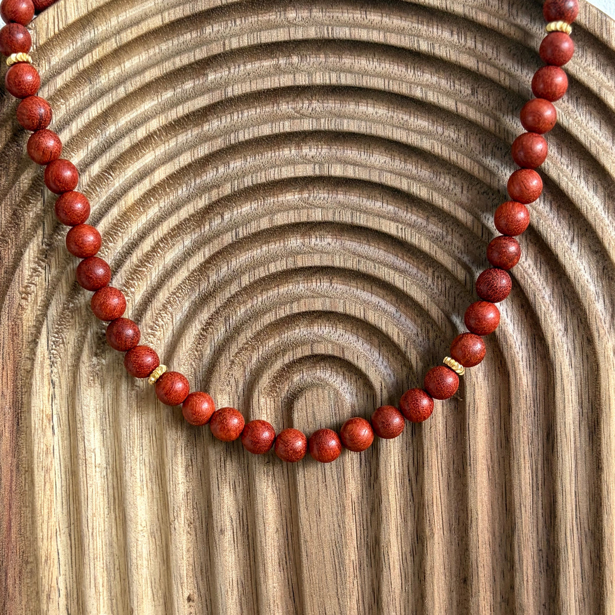 Collier - Aurore Rouge
