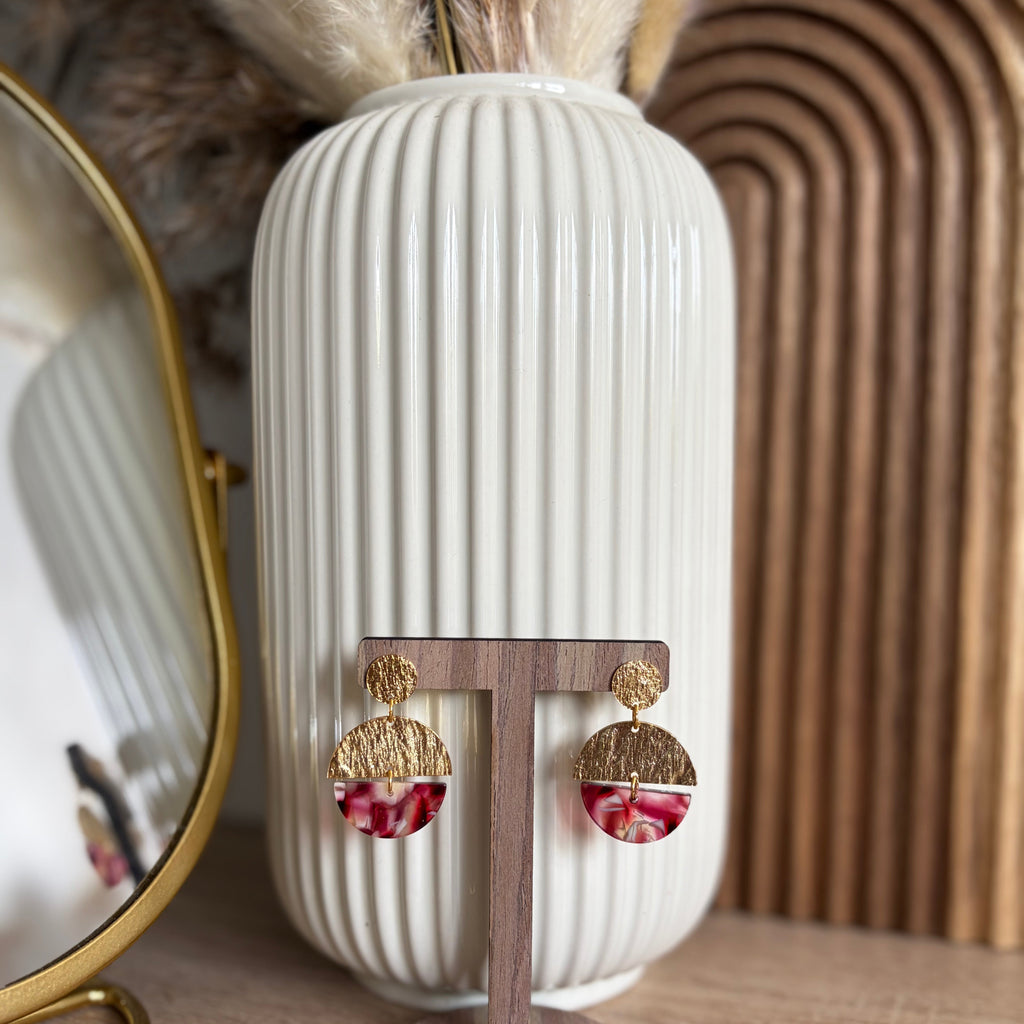 Boucles d'oreilles - Soleil Grenade