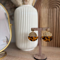 Boucles d'oreilles - Soleil Havane
