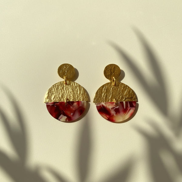 Boucles d'oreilles - Soleil Grenade