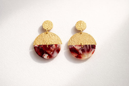 Boucles d'oreilles - Soleil Grenade
