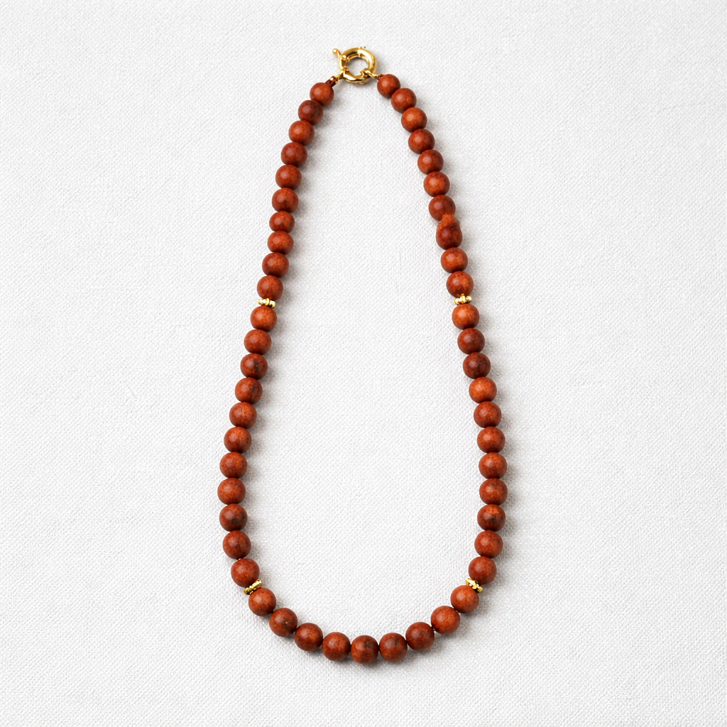 Collier - Aurore Rouge