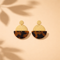 Boucles d'oreilles - Soleil Havane