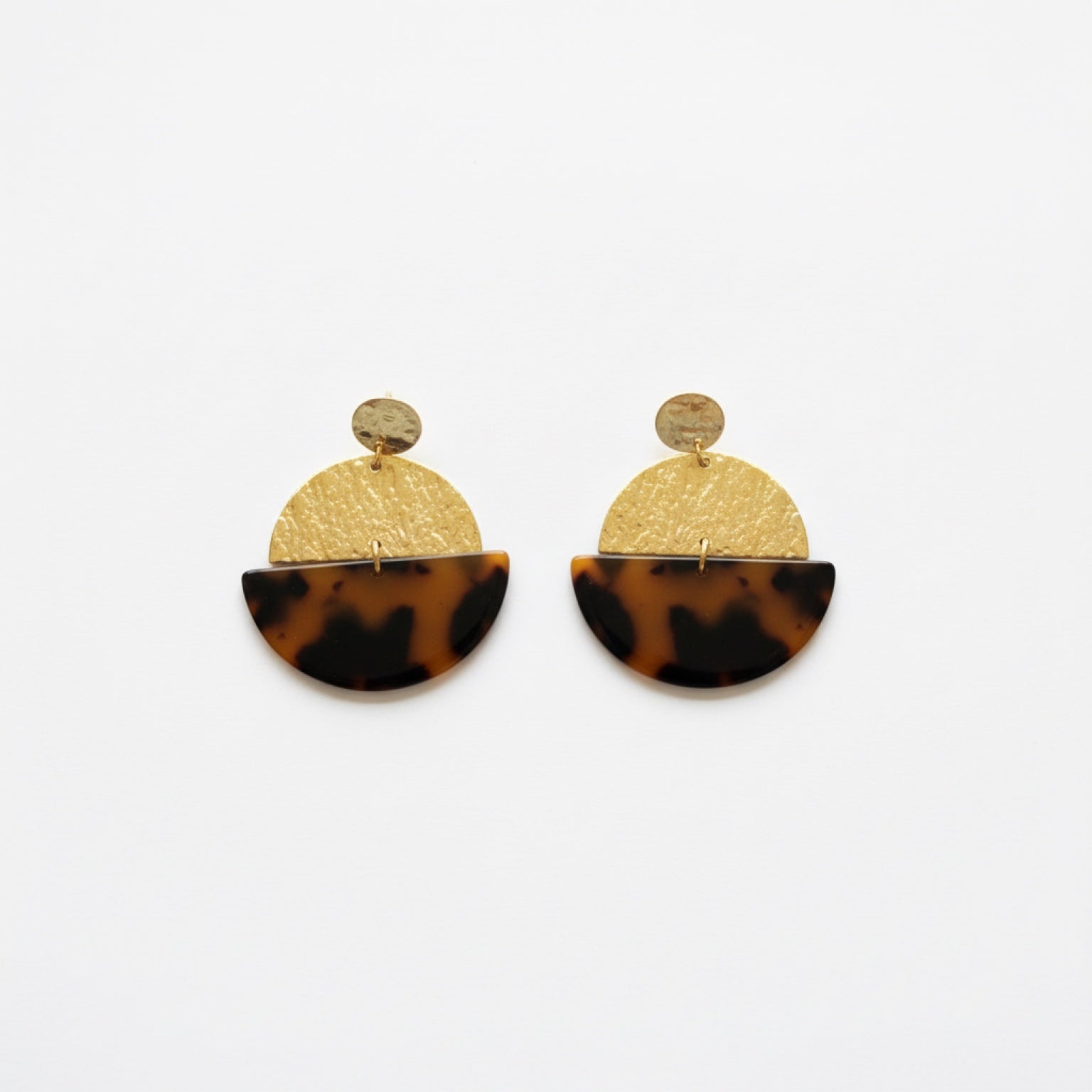 Boucles d'oreilles - Soleil Havane